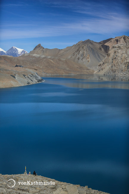 Tranquil Tilicho Lake is considered the highest in the world
