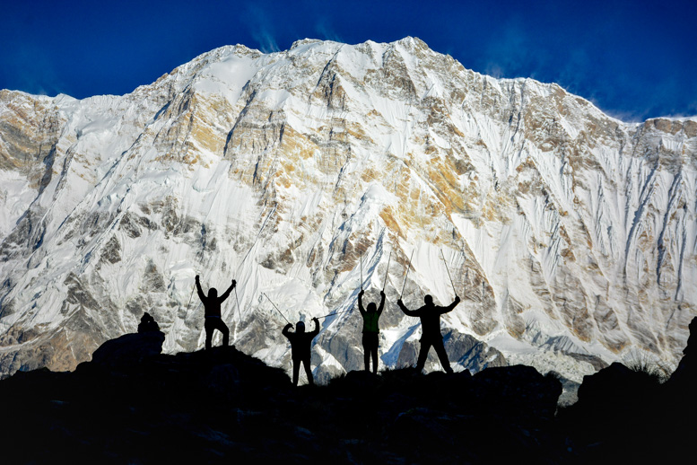 The reward you get once you reach Annapurna Base Camp The reward you get once you reach Annapurna Base Camp