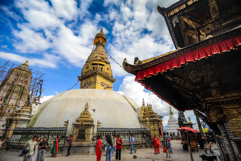 Swayambhunath Stupa in Kathmandu,Nepal Swayambhunath Stupa in Kathmandu,Nepal