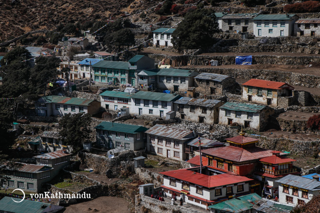 Traditional Sherpa houses of Upper Pangboche