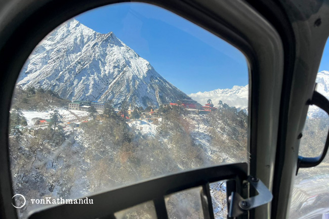 Tengboche Monastery, the largest and most significant monastery in Khumbu