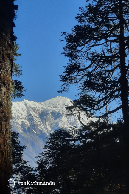 Langtang Lirung mountain at 7,234m is the highest mountain of Langtang range