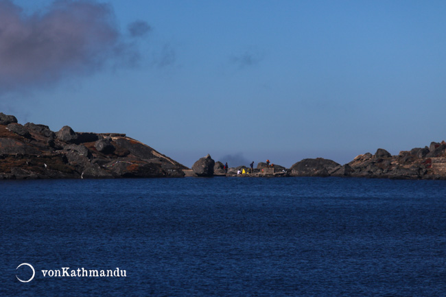 Gosaikunda Lake is revered in Hinduism. Several festivals  each year here, including Janaipurna among the biggest one, attract devotees in thousands