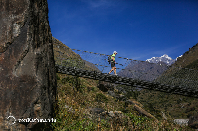 Suspension bridge at Philim