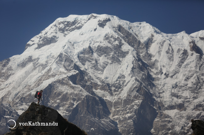 Plenty of photo ops with Annapurna South