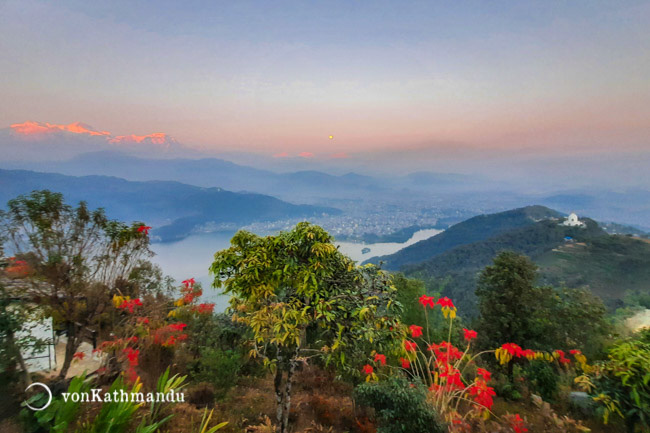 Catch a panorama of Pokhara valley as you walk up along the ridge to Raniban and Pumdikot