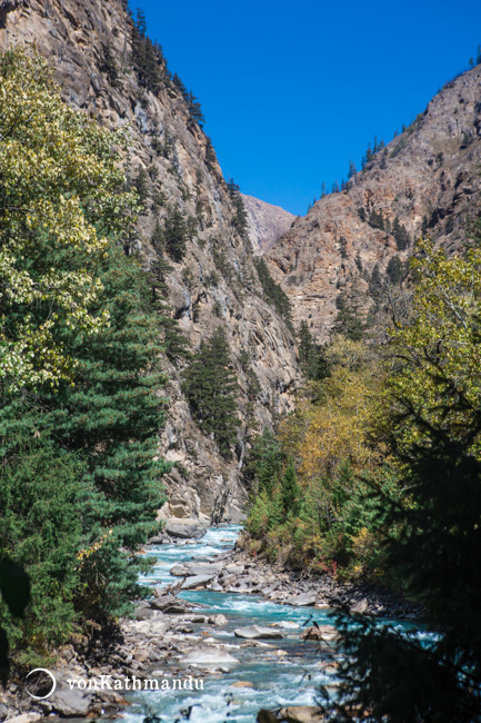 Phoksundo River a run off from Phoksundo Lake