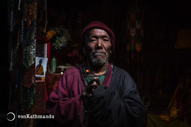 Head monk of a monastery