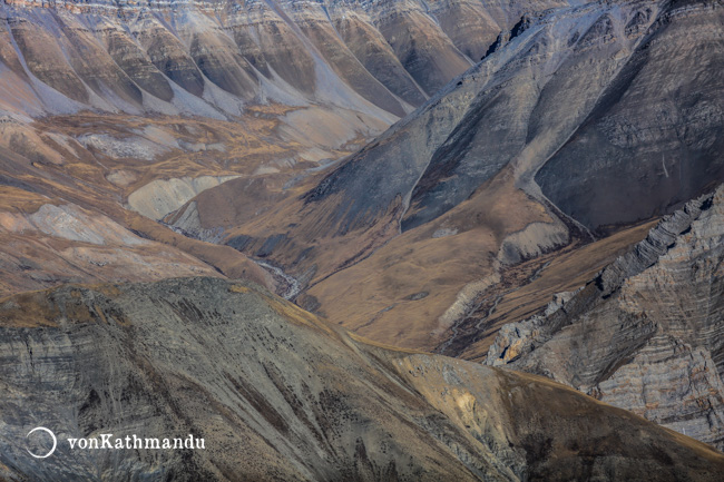 Rugged landscape of Dolpo