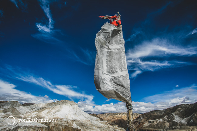 Prayer Flag in Mustang