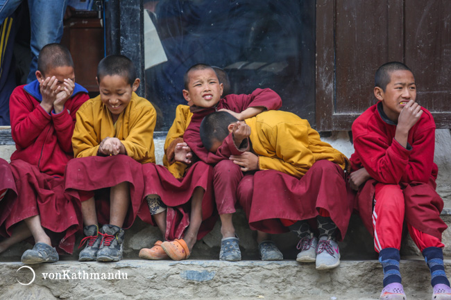 Monks in Mustang