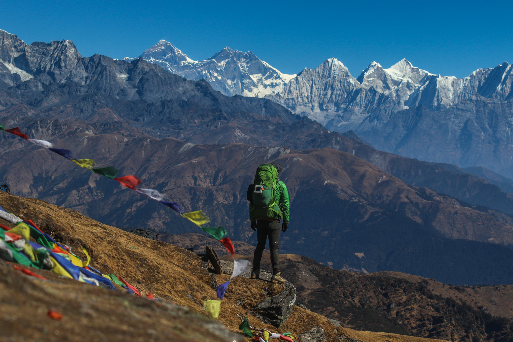 Pikey Peak and Everest Panorama Fastpacking